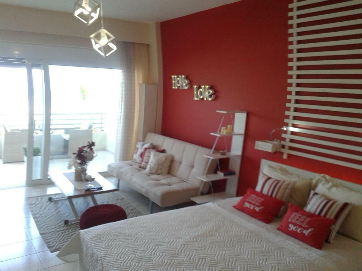Sea View Cozy Studio Near Center Of Rethymno Town ภายนอก รูปภาพ